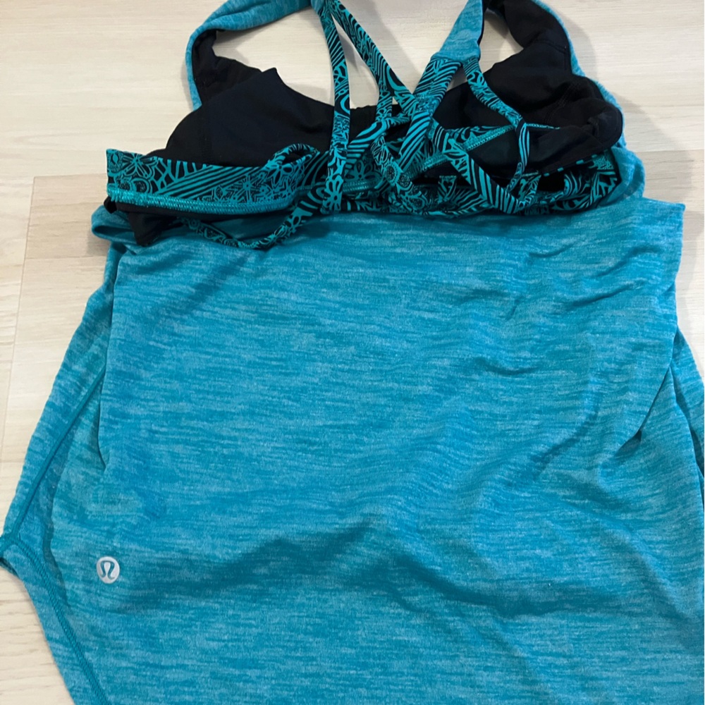 Lululemon strappy activewear tank top. Sz 4